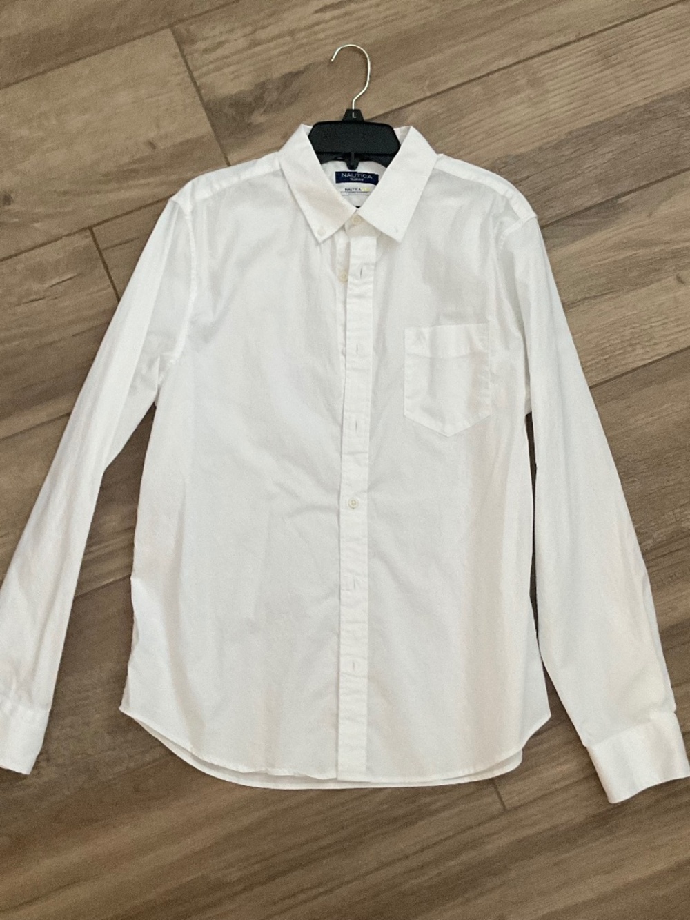 Nautica Slim Fit Nautica Flex + Wrinkle Resistant